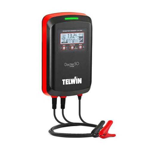 Устройство зарядки батарей для автомобиля - DOCTOR CHARGE 50 - TELWIN - с настенным монтажом / переносное / для установки на панель