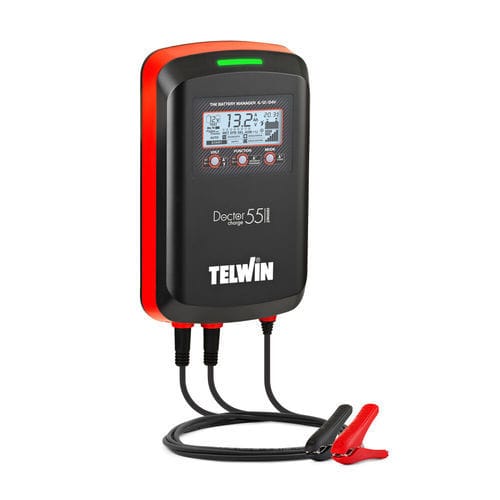 Устройство зарядки батарей для автомобиля - DOCTOR CHARGE 55 CONNECT - TELWIN - с настенным монтажом / фиксированное / литиевое