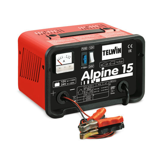 Устройство зарядки батарей для автомобиля - ALPINE 15 - TELWIN - переносное / с жидким электролитом / монофазовое