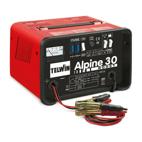 Устройство зарядки батарей для автомобиля - ALPINE 30 BOOST - TELWIN - переносное / с жидким электролитом / монофазовое