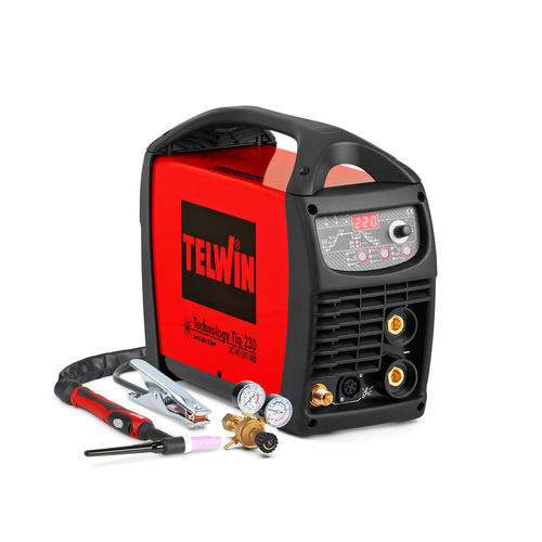 Станок для сварки TIG - TECHNOLOGY TIG 230 DC + ACC - TELWIN - для дуговой сварки / импульсный / MMA