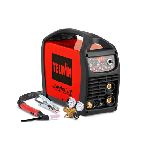 Станок для сварки TIG - TECHNOLOGY TIG 222 AC/DC + ACC - TELWIN - для дуговой сварки / импульсный / MMA