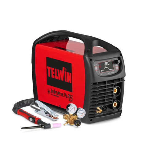 Станок для сварки TIG - TECHNOLOGY TIG 202 AC/DC + ACC - TELWIN - для дуговой сварки / импульсный / MMA