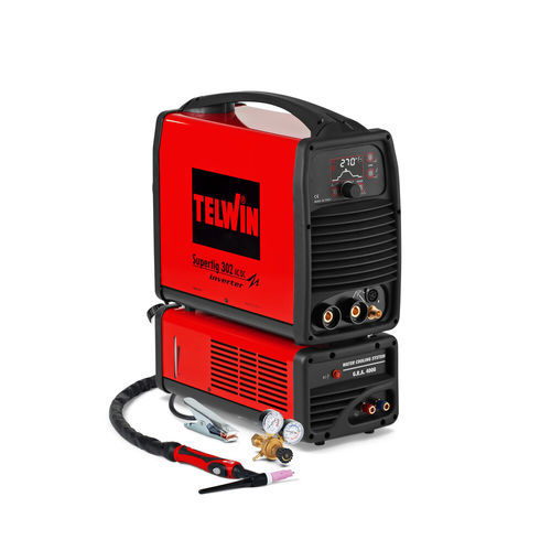 Станок для сварки TIG - SUPERTIG 302 AC/DC AQUA + ACC - TELWIN - для дуговой сварки / импульсный / MMA
