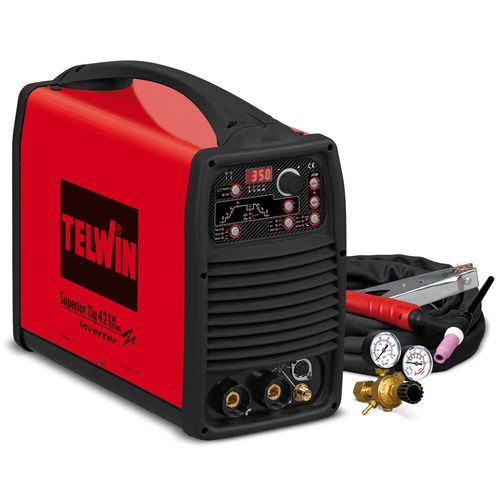Станок для сварки TIG - SUPERIOR TIG 421 DC + ACC - TELWIN - для дуговой сварки / импульсный / MMA