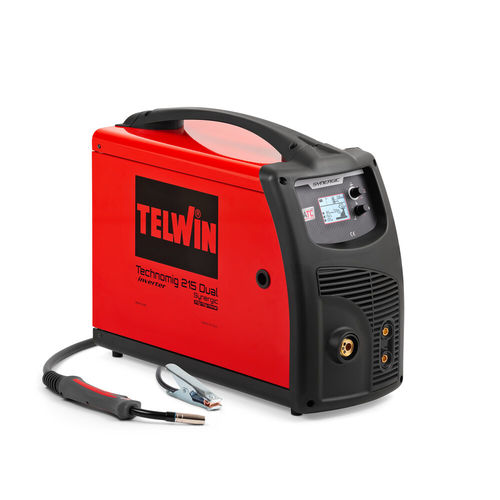 Станок для сварки MIG - TECHNOMIG 215 DUAL SYNERGIC - TELWIN - TIG / MAG / MMA