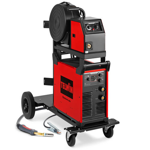 Станок для сварки с тележкой - SUPERMIG 350i PACK + TROLLEY - TELWIN - для дуговой сварки / MMA / TIG