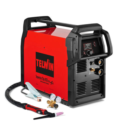 Станок для сварки TIG - SUPERIOR TIG 422 AC/DC + ACC - TELWIN - импульсный / MMA / точечный