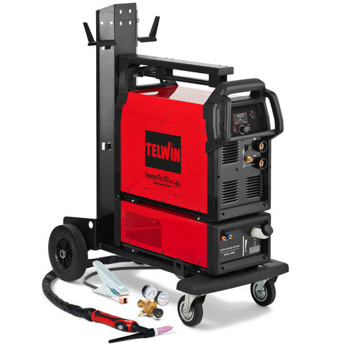 Станок для сварки TIG - SUPERIOR TIG 422 AC/DC AQUA + ACC - TELWIN - импульсный / MMA / точечный