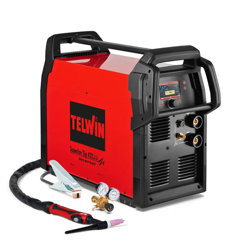 Станок для сварки TIG - SUPERIOR TIG 422 WAVE AC/DC + ACC - TELWIN - для дуговой сварки / импульсный / MMA