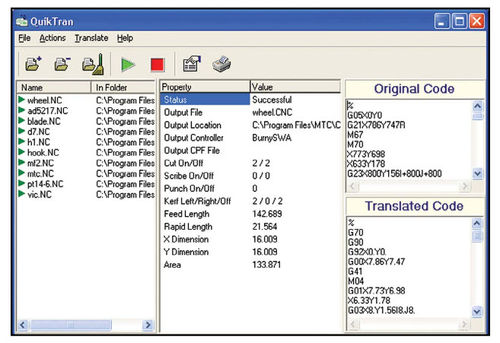 Программное обеспечение для программирования - QuikTran - MTC Software
