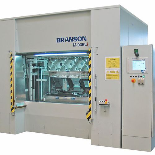 Вибрационный станок для сварки - M-936L - Branson Ultrasonics - автоматический / гидравлический / CE