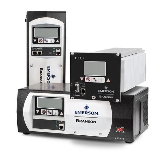 Источник питания для сварки ультразвук - DCX series - Branson Ultrasonics - для нержавеющей стали / для алюминия / со встроенным экраном
