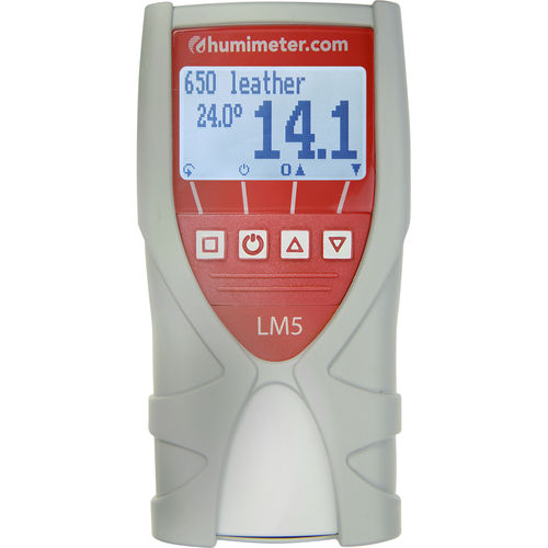 Измеритель влажности для кожи - LM5 - Messtechnik Schaller - емкостный / с цифровым дисплеем / портативный