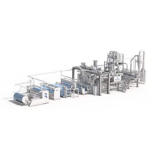 Экструзионная линия 5 слоев - MIDEX  - Reifenhäuser Extrusion Technology GmbH & Co. KG - для плоской пленки / для переработки пластмасс / для полипропилена