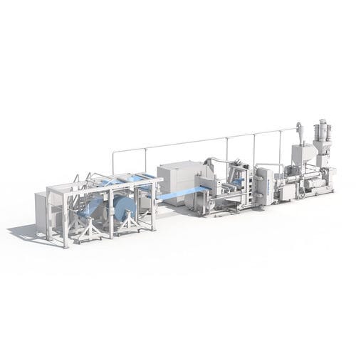 Экструзионная линия для плоской пленки - MIREX  - Reifenhäuser Extrusion Technology GmbH & Co. KG - для переработки пластмасс / для PP / для PS