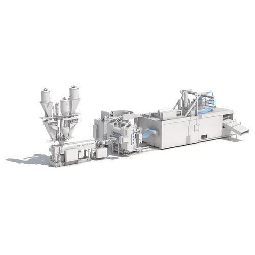 Экструзионная линия для плоской пленки - MIREX  - Reifenhäuser Extrusion Technology GmbH & Co. KG - для переработки пластмасс / для термопластмассы / для термоформовочной пленки