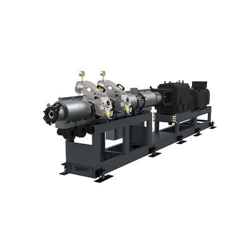 Двухвинтовый экструдер с совместным вращением - Reifenhäuser Extrusion Technology GmbH & Co. KG - для компаундирования / для PP / для ПЭТФ
