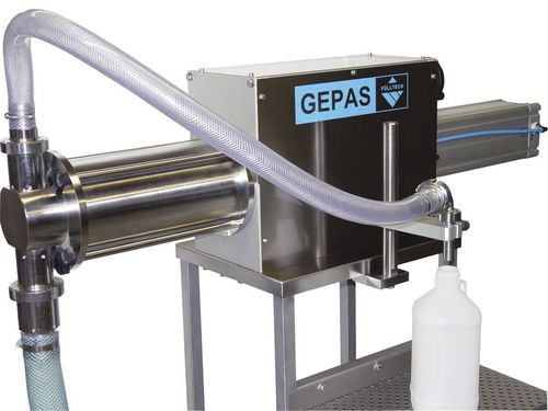 Полуавтоматическая наполнительная машина - AH5000-P - GEPAS mbH - для упаковки bag-in-box / для форм / для бутылок