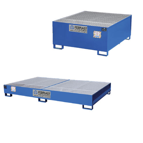 Поддон для удержания протечек для контейнера IBC - FPB826S;FPB8070C - Ferplast - из стали / из окрашенной стали / с оцинкованной решеткой