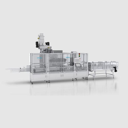 Автоматическая наполнительная машина - FS - OPTIMA packaging group GmbH - шпуля / картонных коробок / коробов