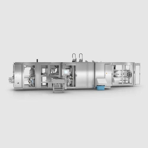 Упаковочная машина слоев - HSOS7 - OPTIMA packaging group GmbH - автоматическая / горизонтальная / для подгузников