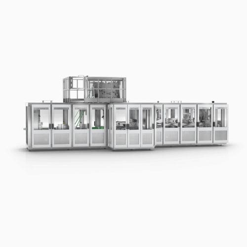 Автоматическая упаковочная машина - ON3 OS2 - OPTIMA packaging group GmbH - в форме линии / для гигиенических продуктов / для бумажных салфеток