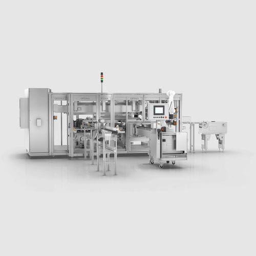 Автоматическая упаковочная машина - WWM5 - OPTIMA packaging group GmbH - c пленкой / компактная / для гигиенических продуктов
