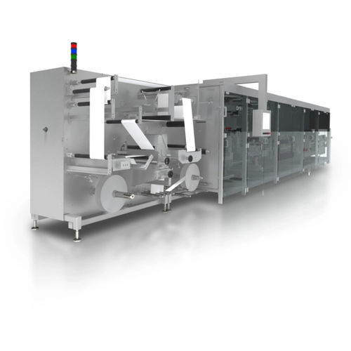 Линия упаковки для фармацевтической промышленности - TDC 300 - OPTIMA packaging group GmbH - для использования в медицине / для медицинской упаковки / автоматическая