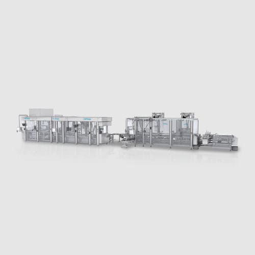 Линия упаковки для косметической продукции - OPTIMA packaging group GmbH - роботизированная