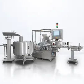 Наполнительная машина для бутылок - Flexofill - OPTIMA packaging group GmbH - для кассет / для труб / для жидкости