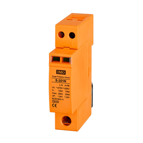 Коробка разрядника тип 2 - SPDS-201N - IMO Precision Controls Limited - защита от перенапряжения / для источника электропитания / для электроустановки