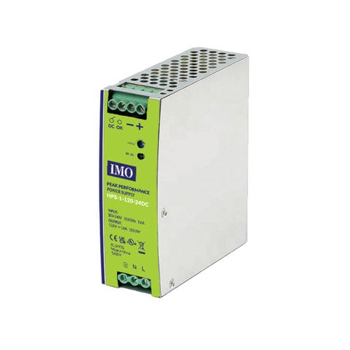 Источник электропитания на DIN-рейке - HPS-1-120-12DC - IMO Precision Controls Limited - DC/DC / AC/DC / с одним выходом