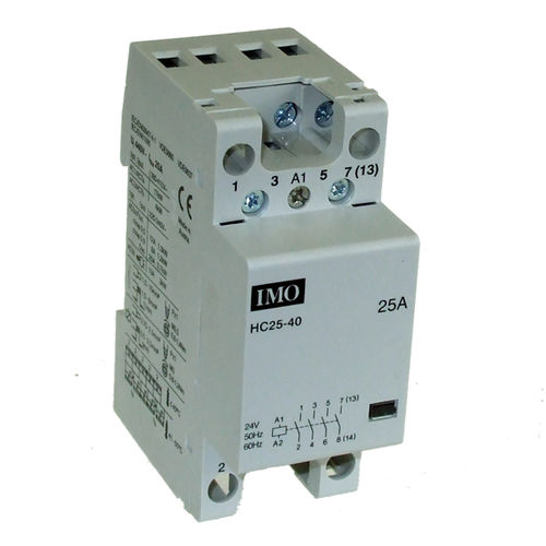 Модульный контактор - HC25-0424 - IMO Precision Controls Limited - для двигателя / электромагнитный / 4 полюса
