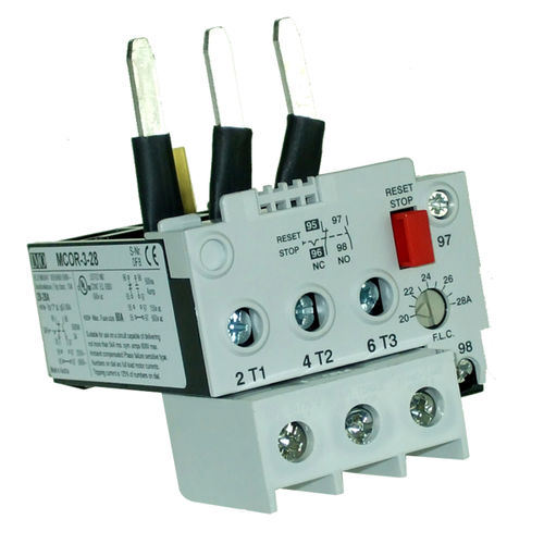 Реле защиты от перегрузки - MCOR-3-28 - IMO Precision Controls Limited - термическое / двигатель / для установки на контакторе