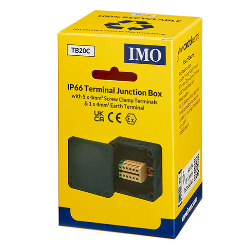 Настенная соединительная коробка - TB20C - IMO Precision Controls Limited - IP66 / из полипропилена