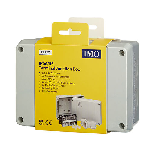 Настенная соединительная коробка - TB33C - IMO Precision Controls Limited - IP66 / IP55 / из пластика
