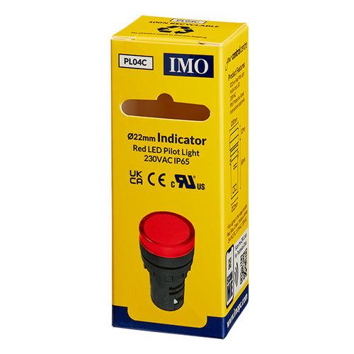 Световой индикатор LED - PL04C - IMO Precision Controls Limited - постоянный / крепление на панели / IP65