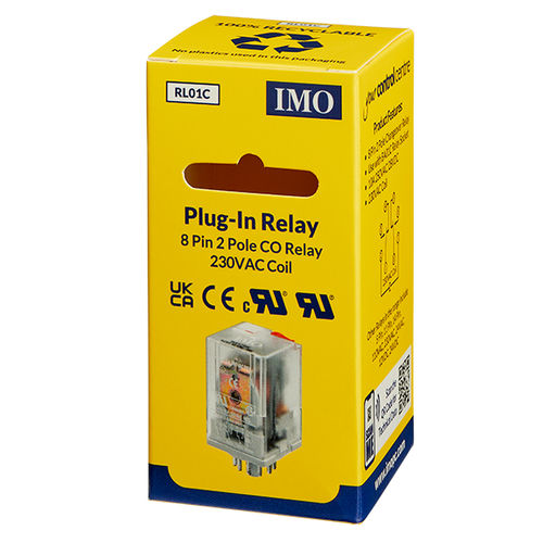Электромеханическое реле мощности - RL01C - IMO Precision Controls Limited - 230 Vca / миниатюрное / для монтажа на поверхности