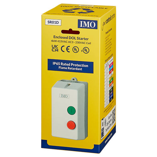 Стартер DOL - SR01D - IMO Precision Controls Limited - для двигателя / переменный ток / для сверхнагрузки