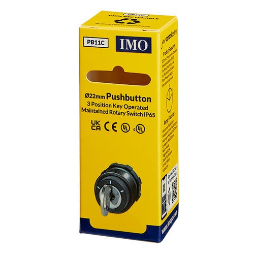 Пусковая кнопка с ключом - PB11C - IMO Precision Controls Limited - IP65 / из пластика