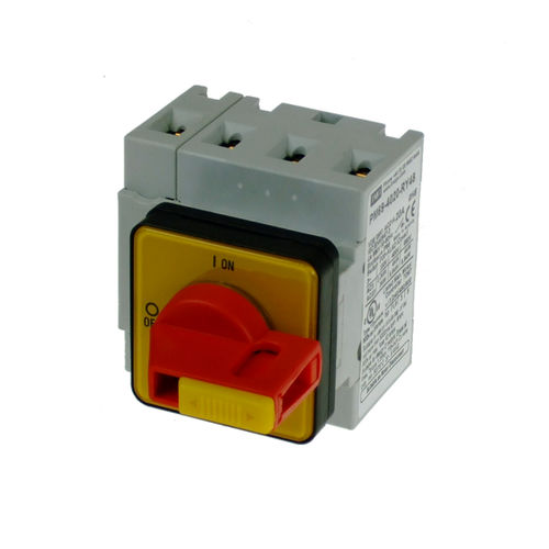 Разъединитель с ручным управлением - PM69-4020-RY48 - IMO Precision Controls Limited - низкого напряжения / 4 полюса / закрытый