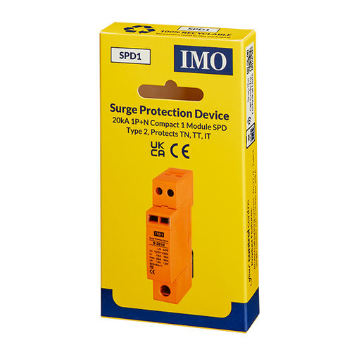 Коробка разрядника тип 2 - SPD1 - IMO Precision Controls Limited - защита от перенапряжения / 2 полюса
