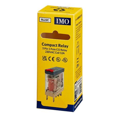 Электромеханическое реле мощности - RL22C - IMO Precision Controls Limited - 230 Vca / компактное / для монтажа на поверхности