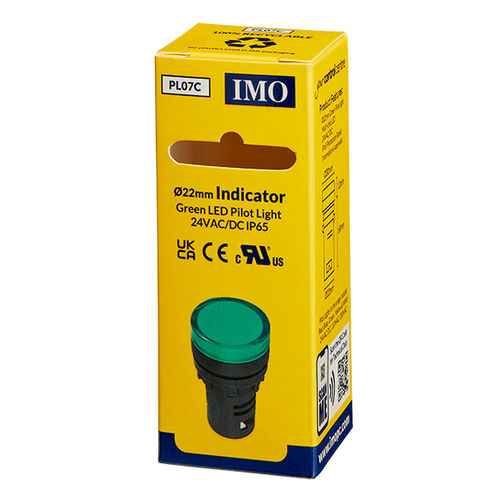 Световой индикатор LED - PL07C - IMO Precision Controls Limited - постоянный / крепление на панели / IP65