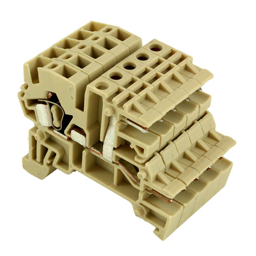 Клеммная колодка на пружине - SCS2.5BEIGE - IMO Precision Controls Limited - на DIN-рейке / для печатной платы / из пластмассы