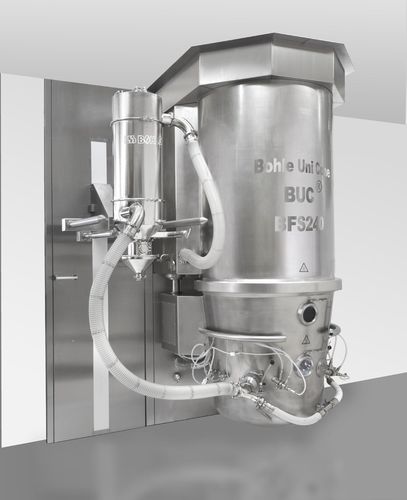 Гранулятор с кипящим слоем - BFS - Bohle Uni Cone BUC ® - L.B. Bohle Maschinen und Verfahren GmbH - центробежный / для использования в фармацевтике