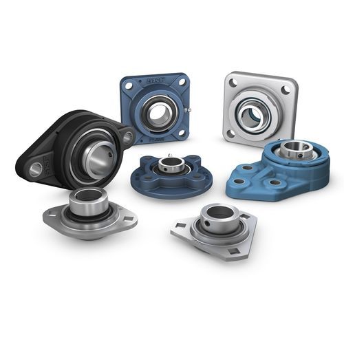 Подшипниковый узел с фланцем - F series - SKF - на шариковом подшипнике / из чугуна / из нержавеющей стали