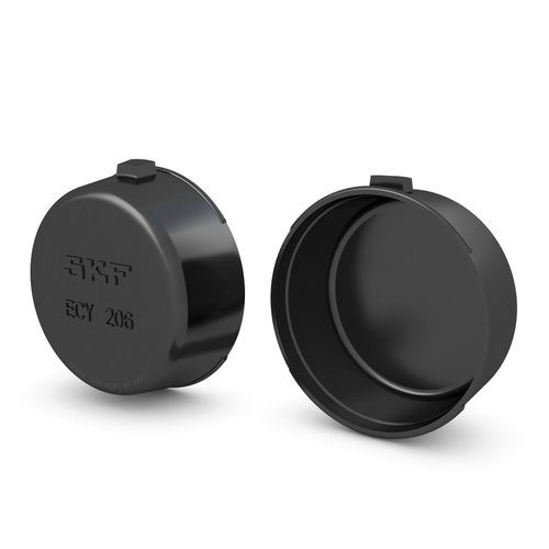 Нерезьбовая торцевая заглушка - EC series - SKF - цилиндрическая / из PP / TPU