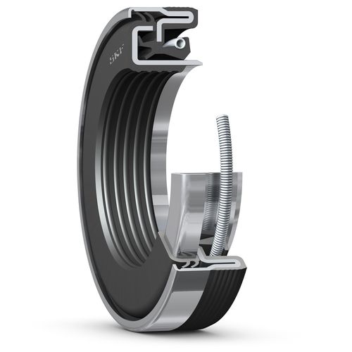 Кромочный уплотнитель - MUD11 series - SKF - из нержавеющей стали / из эластомера / круговой